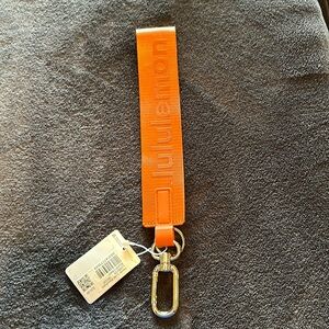 Lululemon keychain with tags